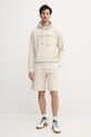 Calvin Klein pantaloni scurti din bumbac K10K114121 bej SS25