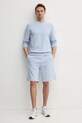 Bavlnené šortky Calvin Klein K10K114121 modrá SS25