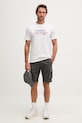 Alpha Industries szorty cargo męskie bawełniane Cotton Twill Jogger Short 106251 szary SS26