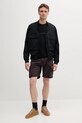 Alpha Industries szorty Crew Short 176203 fioletowy SS25