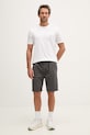 Alpha Industries szorty męskie bawełniane Basic Cotton Shorts 156262 szary SS26