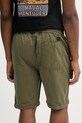 Îmbrăcăminte Alpha Industries pantaloni scurti din bumbac Basic Cotton Shorts 156262 verde