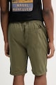 Îmbrăcăminte Alpha Industries pantaloni scurti din bumbac Basic Cotton Shorts 156262 verde