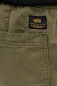 Alpha Industries pantaloni scurti din bumbac Basic Cotton Shorts verde 156262
