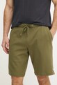 Guess pantaloni scurti din bumbac bumbac verde F5GD00.KC5Y1