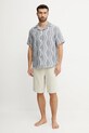 Льняные шорты Guess F5GD00.WH4J0 бежевый SS25