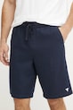 Guess pantaloni scurți din in in bleumarin F5GD00.WH4J0