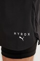 Puma szorty treningowe PUMA x HYROX czarny 526893
