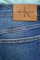 Rifľové krátke nohavice Calvin Klein Jeans modrá J30J327184