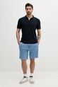 Джинсові шорти Calvin Klein Jeans J30J327506 блакитний SS25