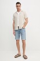 Calvin Klein Jeans pantaloni scurți jeans J30J327516 albastru SS25