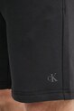 Βαμβακερό σορτσάκι Calvin Klein Jeans μαύρο J30J327531