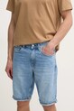 Джинсовые шорты Calvin Klein Jeans хлопок голубой J30J327513