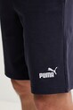 Puma szorty dresowe męskie bawełniane Essential Jersey granatowy 682600