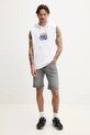 Džínové šortky Karl Lagerfeld Jeans A2M10082 šedá SS25