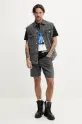 Karl Lagerfeld Jeans szorty jeansowe A2M10084 szary SS25