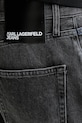 Karl Lagerfeld Jeans szorty jeansowe szary A2M10084