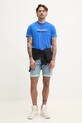Karl Lagerfeld Jeans pantaloni scurti jeans A2M10129 albastru SS25