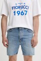 Fiorucci szorty jeansowe Light Blue Bermuda Denim Shorts bawełna niebieski M02SMDSH316DN01DN01