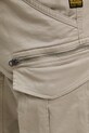G-Star szorty cargo męskie bawełniane z elastanem Rovic zip regular szary D26214.5126
