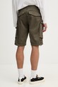 Îmbrăcăminte G-Star pantaloni scurți cargo pentru bărbați, din bumbac cu elastan Rovic zip regular D26214.5126 verde