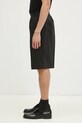 Sisley wool blend shorts Lwb Car Short.Tonal O10HM205 black SS25