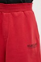 Helmut Lang pantaloncini in cotone Pstcard Mini Sh.Cmbd rosso O10HM209