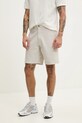 Hollister Co. pantaloni scurți din amestec de in bej KI328.5026.103