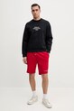 Tommy Hilfiger pantaloncini in cotone MW0MW38698 rosso SS25