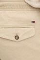Tommy Hilfiger szorty lniane beżowy MW0MW37804