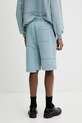 Oblečenie Bavlnené šortky A-COLD-WALL* ACWMB327 modrá