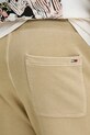 Tommy Jeans pantaloni scurti din bumbac bej DM0DM20936