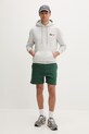Tommy Jeans teplákové šortky pánské s bavlnou DM0DM21931 zelená SS26