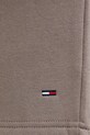 Tommy Jeans szorty dresowe męskie z bawełną brązowy DM0DM21931