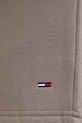 Tommy Jeans szorty dresowe męskie z bawełną brązowy DM0DM21931