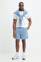 Tommy Jeans szorty bawełniane DM0DM21944 niebieski SS25