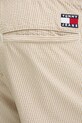 Tommy Jeans pantaloni scurți din bumbac bej DM0DM21946