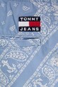 Bavlněné šortky Tommy Jeans modrá DM0DM21945