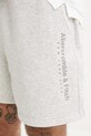Kraťasy Abercrombie & Fitch šedá KI176.5150.112