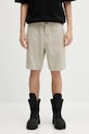 Σορτς Barbour Barbour Natural Linen Blend Short ύφασμα μπεζ MST0064