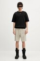 Шорты Barbour Barbour Natural Linen Blend Short MST0064 бежевый