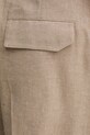 Tommy Hilfiger pantaloni scurti din in bej SQTHL7544.SQTH503