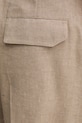 Tommy Hilfiger vászon rövidnadrág bézs SQTHL7544.SQTH503