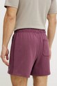 Odzież New Balance szorty bawełniane MS41511FDP fioletowy