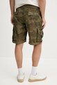 Oblečení Bavlněné šortky Aeronautica Militare BE250CT3502 zelená