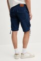 Odzież Aeronautica Militare szorty bawełniane BE252CT3507 granatowy
