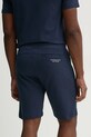 Îmbrăcăminte Aeronautica Militare pantaloni scurți din bumbac BF014F581 bleumarin
