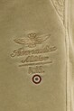 Bavlněné šortky Aeronautica Militare zelená BF016F583
