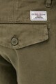 Guess Jeans pantaloni scurti din bumbac verde M5GD44.WGCV1