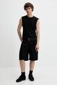 Guess Jeans pantaloncini in cotone M5GD45.WGCV1 nero SS25